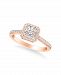 Diamond Halo Engagement Ring (7/8 ct. t. w. ) in 14k White, Yellow or Rose Gold