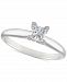 Certified Diamond Engagement Ring (1/2 ct. t. w. ) in 18k White Gold