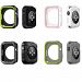 4 Pks Navor Shock-Proof and Anti-Scratch Case for Apple Watch Series 4/ Series 5 - Green/Pink/Gray/Gray-Green - 40MM