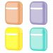 4 Colors - Protective Airpods Case [2 pcs] Shock Proof Soft Skin for Airpods Charging Case - KIT3