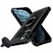 Navor Car Mount & Heavy Duty Dual Layer Reinforced Raised Screen Edge Case for iPhone 11 [6.1 inch] - Black