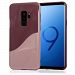 Navor Dual Layer Heavy Duty 3D Textured Full Body Protection Cover for Samsung Galaxy S9 Plus - RoseGold Purple