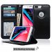 Navor Detachable Magnetic Wallet Case for iPhone 8 Plus [RFID Theft Protection] JOOT-1L Series - Black