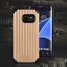 NAVOR Kario Groove Dual Layer Hybrid Protective Case for Samsung Galaxy S7 Edge - Gold