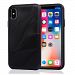 Navor Slim Fit Protective Soft and Lightweight Bumper Case for iPhone X /10 [IPX-PC-01] - Black-Black