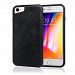 Navor Slim Fit Protective Soft and Lightweight Bumper Case for iPhone 7 And 8 - Black-Black