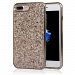 NAVOR Slim Fit Protective Bumper Shockproof Shiny Glitter Case for iPhone7 Plus & 8 Plus - Gold