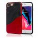 Navor Slim Fit Protective Soft and Lightweight Bumper Case for iPhone 7 Plus And 8 Plus - Red-Black