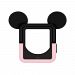 Navor Soft Silicone Protective Case with Cartoon Mouse Ears for Apple Watch-Series 4 - 40MM / Black-Lightpink