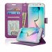 Samsung Galaxy S6 Edge Wallet Case - Navor - Purple