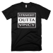Straight Outta Vincy T-shirt - 3x-large / black