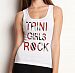 Trini Girls Rock Tank Top - Small / Black