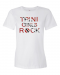 Trini Girls Rock - small / white