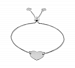 Giani Bernini Polished Heart Bolo Bracelet in Sterling Silver, Created for Macy's