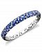 Saph Splash by Effy Shades Of Sapphire Bangle Bracelet (10-3/8 ct. t. w. ) in Sterling Silver