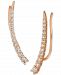 Le Vian Strawberry & Nude Diamond Climber Earrings (5/8 ct. t. w. ) in 14k Rose Gold