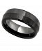 Men's Black Ceramic 8mm Ring