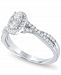 Diamond Oval Halo Ring (1/2 ct. t. w. ) in 14k White Gold