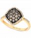 Le Vian Chocolatier Diamond Halo Cluster Ring (5/8 ct. t. w. ) in 14k Gold