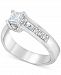 Diamond Princess-Cut Ring (3/4 ct. t. w. ) in 14k White Gold