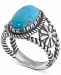 American West Turquoise Ring (4-1/5 ct. t. w. ) in Sterling Silver