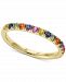 Watercolors by Effy Multi-Sapphire Band (5/8 ct. t. w. ) in 14k Gold