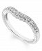 Certified Diamond (1/4 ct. t. w. ) Band in 14K White Gold