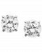 Certified Colorless Diamond Stud Earrings in 18k White Gold (1/2 ct. t. w. )