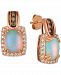Le Vian Opal (1-3/4 ct. t. w. ) & Diamond (5/8 ct. t. w. ) Drop Earrings in 14k Rose Gold