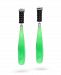 Dyed Green Jade & Black Spinel (5/8 ct. t. w. ) Drop Earrings in Sterling Silver