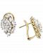 Wrapped in Love Diamond Cluster Earrings (1 ct. t. w. ) in 14k Gold, Created for Macy's