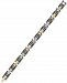 Men's Diamond Link Bracelet (3/8 ct. t. w. ) in Stainless Steel with Black and Gold Ion-Plating