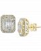 Effy Diamond Baguette Cluster Stud Earrings (1-7/8 ct. t. w. ) in 14k Gold