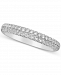 Diamond Double Row Band (1/2 ct. t. w. ) in 14k White Gold
