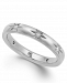 Star by Marchesa Diamond Star Wedding Band in 18k White Gold (1/8 ct. t. w. ), Created for Macy's