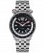 Gevril Men's Wallabout Swiss Automatic Stainless Steel Bracelet Watch 44mm