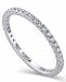 Certified Diamond (1/2 ct. t. w. ) Eternity Band in 14K White Gold