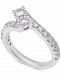 Diamond Two-Stone Engagement Ring (1-1/5 ct. t. w. ) in 14k White Gold