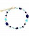 Effy Lapis Lazuli and Turquoise Link Bracelet in 14k Gold