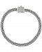 Effy Men's Diamond Pave Woven Bracelet in Sterling Silver & 18k Gold (Also in Black Diamond)