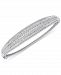 Wrapped in Love Diamond Multi-Row Bangle Bracelet (1-1/2 ct. t. w. ) in Sterling Silver, Created for Macy's