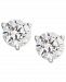 Near Colorless Certified Diamond Stud Earrings in 18k White or Yellow Gold (1 ct. t. w. )