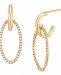 Diamond Doorknocker Drop Earrings (1/3 ct. t. w. ) in 10k Gold