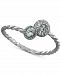 Giani Bernini Cubic Zirconia Bezel & Cluster Ring in Sterling Silver, Created for Macy's