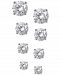 Giani Bernini 4-Pc. Set Cubic Zirconia Stud Earrings in Sterling Silver, Created for Macy's