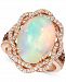 Le Vian Neopolitan Opal (4-1/2 ct. t. w. ) & Diamond (1 ct. t. w. ) Statement Ring in 14k Rose Gold (Also Available in White Gold or Yellow Gold)