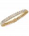 Diamond 3-Stone Link Bracelet (3 ct. t. w. ) in 10k Gold