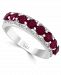 Lali Jewels Ruby (1-7/8 ct. t. w. ) & Diamond (1/6 ct. t. w. ) Ring in 14k White Gold