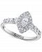 Effy Diamond Marquise Halo Engagement Ring (3/4 ct. t. w. ) in 14k White Gold