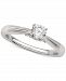 Gia Certified Diamond Solitaire Engagement Ring (1/2 ct. t. w. ) in 14k White Gold